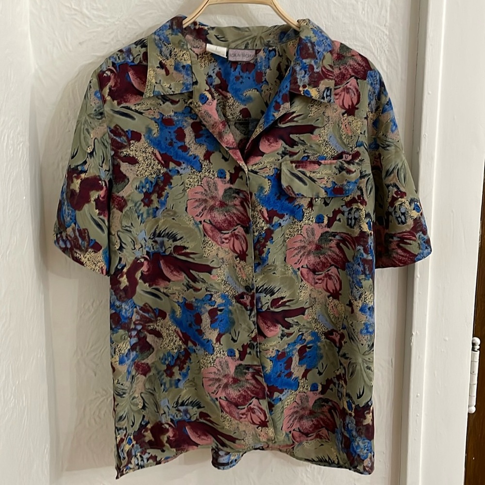 BORA BORA Men's Button-Down Shirt Size Large